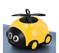 Solar Car Air Freshener, Helicopter Shape Air Purifier, 2.76x3.15x2.17 Inches Eco Friendly & Convenient, Rotatable Car Aromatherapy for Decoration, and Auto Perfume Scents