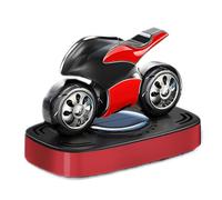 Solar Car Air Freshener, Motorcycle Odor Eliminator, 3.15x4.57x2.6 Inches Long Lasting Solar Powered Rotating Humidifier, Smell Remover for Vehicle Interior Home Room Bathroom