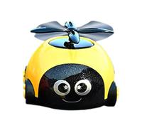 Solar Car Air Freshener, Perfume Diffuser Rotatable, ABS Helicopter Shape Vehicle Aromatherapy, Auto Perfume Scents, Car Decoration, Fresh Scent for Travel, 2.76x3.15x2.17 inches