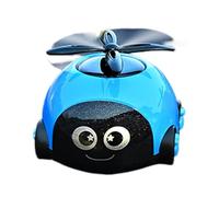Solar Car Air Freshener, Rotating Auto Perfume Diffuser, Decorative Auto Perfume Scents, Helicopter Shape Vehicle Aromatherapy for Cars Interior Freshness, 2.76x3.15x2.17 inches