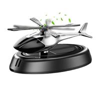 Solar Car Air Freshener - Rotating Helicopter Perfume Diffuser For Luxury Aromatherapy, Perfect Car Ornaments For Home And Vehicle Fragrance Rotating Solar Helicopter Air Freshener - Stylish Car Perfu