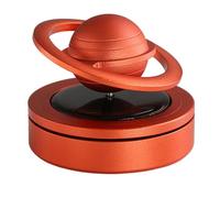 Solar Car Air Freshener, Solar Energy Air Purifier, Double Ring Suspension Car Aromatherapy Ornament, Interior Autorotation Decoration, Rotating Long-lasting Fragrance Perfume For Bathroom