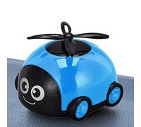 Solar Car Air Freshener, Sturdy Perfume Diffuser Rotatable, Helicopter Shape Vehicle Aromatherapy, Auto Perfume Scents, Long Lasting Fragrance,2.76x3.15x2.17 Inches