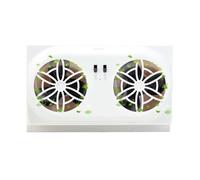 Solar Car Exhaust Fan 5000 RPM - - USB Powered Wind Blower Solar Exhaust |
