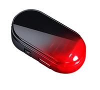 Solar Car Security Light - Anti-Theft Warning Flash, Vehicle Safety Strobe Lamp | Bright Solar Powered Warning Signal Lamp, Weatherproof Durable Flashing Light For Sedan RV Caravan Roadside Garage Par