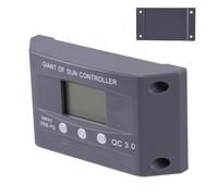 Solar Charge Controller, Mppt Charge Controller, Solar Panel Regulator, 12 V 24 V Solar Controller, Intelligent Solar Battery Regulator with Usb Charging Ports for 12 V 24 V Systems