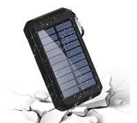 Solar Charger, Fast Charging Charger, 20000mAh Wireless Fast Charging Device with Flashlight, for Camping Hiking