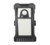 Solar Clip On Fence Lights - Motion Sensor Patio Wall, Lamps With 3 Modes, duals USB Charging Outdoor Lighting | For Camping Garden Yard Uses, Solar Wall Lights, Fence Clip Outdoor Motion Light