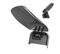 Solar Cooling Canopy, Universal Cell Phone Parasol, Shade with Flexible Stem, Thermal Insulating Navigation Roof, Cockpit Shield with Rotating Design, Smartphone Protector for Caravan and Commute