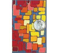 Solar Crimson: Original Metaphysical Art Notebook with Vibrant Artist-Designed Margins, Premium A5 Blank Pages for Creative Expression
