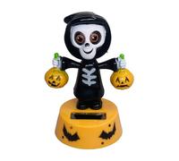 Solar Dancers, Dancing Ornament, Cartoon Animated, Halloween Decor, Dashboard Accessory, Home Car Bedroom Use, for Vehicles Trucks and Road Trips Creating Cheerful Movement, 3.94x3.15x1.57 Inches