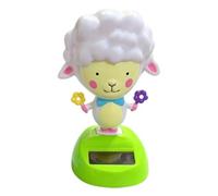 Solar Dancing Figurines Solar DashCute Sheep Design Collectible Shaking Toy
