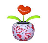 Solar Dancing Flowers | Cute Flower Shaking Head Ornament | Automatic Solarr Powered | Solr , Flower Car Decoration For And Any Plant Lover