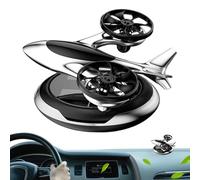 Solar Dashboard Air Freshener, Plane Car Dashboard Aromatherapy, Natural Car Scent Diffuser, Vehicle Air Freshener, Relaxing Car Air Freshener, Odor Removing Car Diffuser, Eco-Friendly,