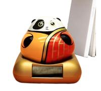 Solar Dashboard Doll - Solar Powered Dancing Toys, Dancing Panda Doll Decor | Cute and Fun Auto Interior Decoration for Study Table, Bedroom, Desk, Work Area, and Car Dashboard | Eco-Friendly Solar To
