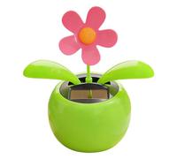 Solar Dashboard Figurines, Swaying Flower Car Accessory, Cute Dashboard Ornament with Solar Powered, Vehicle Interior Decoration, Car Decor Item with Fun Animated Design, SUV Accessory for Home