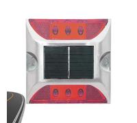 Solar Deck Lights - LED Outdoor Pathway Lighting, Reflective Driveway Marker Light, Automatic Waterproof Solar Ground Light | Outdoor Garden, Walkway, Patio, Yard, Sidewalk, Entrance, Garage, Street