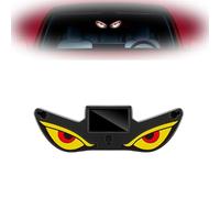 Solar Demon Eye LED Car Window Light, Solar Powered Devil Eyes Sign, Dynamic Warning Light, Window LED Devil Eyes Light for Cars Trucks SUVs (C)
