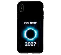 Solar Eclipse Shirt Glitch Total Solar Eclipse August 2027 Carcasa para iPhone XS MAX