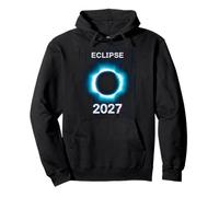 Solar Eclipse Shirt Glitch Total Solar Eclipse August 2027 Sudadera con Capucha