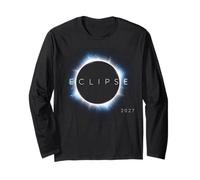 Solar Eclipse Shirt Total Solar Eclipse August 2027 Totality Manga Larga