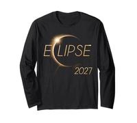 Solar Eclipse Shirt Total Solar Eclipse August 2027 Totality Manga Larga