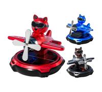 Solar Energy Aromatherapy Diffuser, Funny Car Scents Air Freshener, 10.5x8.5cm/4.13x3.35 inches Portable Air Freshener, Blue, Red, Black, Car, Home, Easy Operating