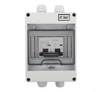 Solar Energy PV Disconnect Box DC1000V Circuit Breaker 6125A Interruptor de aislamiento de 2 polos para sistemas solares y eólicos atados a red (125A)