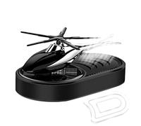 Solar Energy Rotating Helicóptero Diseño Aromaterapia Difusor Solar Helicóptero Coche Aromaterapia Decoración Coche Aire Freshener Aceite Esencial Difusor Pequeño Aromaterapia para Coche Oficina Hogar
