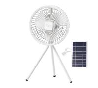 Solar Fan | Floor Desk Air Blowing Device With Tripod Stand | Solar Panel F