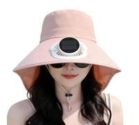 Solar Fan Hat - Cooling Sun Hat with Built-In Solar Powered Fan