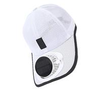 Solar Fan Hat - Wide Brim Breathable Three-Speed Fan
