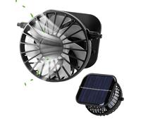 Solar Fan Replacement Hat, Portable Cooling Parts, Adjustable Angle Solar-Powered Fan Insert for Cap Brim Travel Outdoors Hiking Beach Gardening Summer Camping Headwear