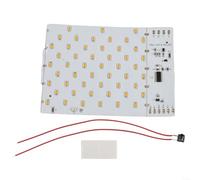 Solar Flame Circuit Board 3.7V 51LED Flicker Mode | Simulated flame flicker, constant on, breathing mode, 51 bright LEDs, 3.7V input voltage