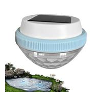 Solar Floating Pool Lights, Waterproof Color Changing Lamp, 8 Inches Smart LED Sphere with Auto Sensor, ABS Body with Long Battery Life, Outdoor Decorative Accessory for Home Bathroom Bathtub