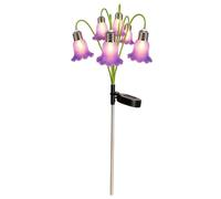 Solar Flower Lights, Lily of the Valley LED Fairy Stake, Garden Decoration