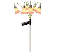 Solar Flower Lights, Lily of the Valley LED Fairy Stake, Garden Decoration