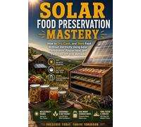 Solar Food Preservation Mastery: How to Dry, Cook, and Store Food Without Electricity Using Solar Dehydrators, Passive Heat, and Forgotten Off-Grid Methods
