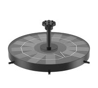 Solar Fountain Bird Bath - Energy Saving Water Pump Bowl, Stylish Garden Outdoor Fountain | Durable Solar Powered Decorative Feature | Bird Bath Fountains For Lawn Garden Patio Pool Deck Backyard Yar