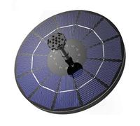 Solar Fountain Built In With Solar Panel Battery Solar Pond Pump Garden Water Pump Solar Floating Fountain Pump 6 Effects Compatible with Pon