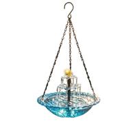 Solar Fountain, Hummingbird Bathing Pool Feature, solar powered with garden bowl, Outdoor Animal Drinking Station Fountain, Decorative Bath with Elegant Design, Bird Bath for Balcony Courtyard