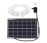 Solar Fountain Pump - Adjustable Water Feature Kit for Garden Pond Patio | Solar Powered Floating with Silent Flow, Fountain Spray for Bird Bath Decor Nozzle Outdoor Yard Pool Planter Use