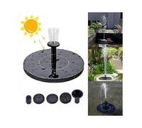 Solar Fountain Pump Free-Hanging Floating Bird Bath for Garden