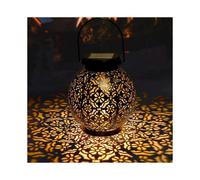 Solar Garden Lantern LED Decorative Outdoor Solar Lantern Waterproof IP44 Outdoor Solar Lights Lantern Lamp Wireless Rechargeable