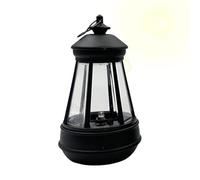 Solar Garden Lanterns, Hanging Solar Outdoor Lanterns, 5.12 x 2.95inch LED Waterproof Decorations with Auto-Sensor, Warm White Pathway Lights Wireless Ground, Landscape Lamps for House Backyard