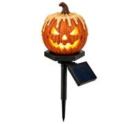 Solar Garden Light - Halloween Pumpkin Design Waterproof Yard Stake