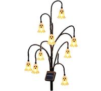 Solar Garden Lights Ghost Design - Halloween Stake Yard Lamp Decoration for