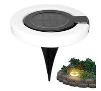 Solar Garden Lights, Pathway Landscape Lighting, Auto On/Off Sensor, IP65 Waterproof Design, Energy-Saving Solar Lamp For Yard, Lawn, Walkway, Poolside, Warm & White Light