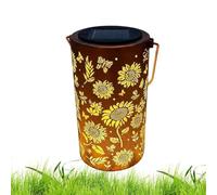 Solar Garden Lights, Weatherproof LED Path Lights, Outdoor Solar Lighting with Auto On/Off Sensor, Stainless Steel Lamp, Landscape Lightings with Energy Efficient Design, Yard Decor for Lawn