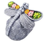 Solar Garden Statues - Dragonfly Decor, Waterproof Outdoor Lighting